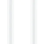 ورق جدران اطفال كوري اشكال ابيض ورمادي