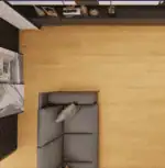 ⁦باركية صيني SPC بيج كاكي 5 ملم⁩ - الصورة ⁦2⁩