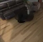 ⁦باركية صيني SPC بني كراميل خشبي 5 ملم⁩ - الصورة ⁦2⁩