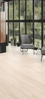 ⁦باركية صيني SPC كريمي 5 ملم⁩ - الصورة ⁦2⁩