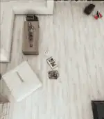 ⁦باركية تركي خشبي بيج عاجي 8 ملم⁩ - الصورة ⁦2⁩