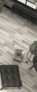 ⁦باركية صيني خشبي بيج مدرج 8 ملم⁩ - الصورة ⁦2⁩