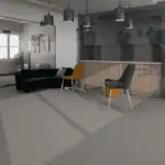 موكيت شرائح رمادي فوق