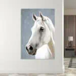 لوحة جدارية مطبوعة خيل