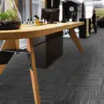 موكيت شرائح رمادي بلاتينيوم مدرج