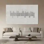 لوحة جدارية مطبوعة تصاميم اسلامية