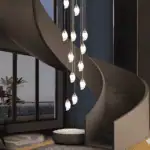 اضاءة جدارية معلقة 10لمبات