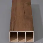 أعمدة بارتشن بديل خشب بني شامل 2 قاعدة