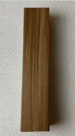 ⁦أعمدة بارتشن بديل خشب بني شاحب 5x5⁩ - الصورة ⁦2⁩