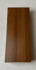 ⁦أعمدة بارتشن بديل خشب بني غامق 10x5⁩ - الصورة ⁦2⁩