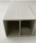 أعمدة بارتشن بديل خشب بيج فاتح  10x5