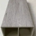 أعمدة بارتشن بديل خشب رمادي فاتح  10x5