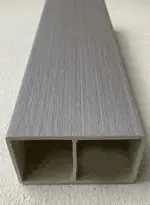 أعمدة بارتشن بديل خشب رمادي داكن  10x5