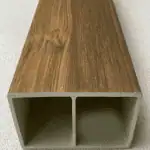 أعمدة بارتشن بديل خشب بني 10x5