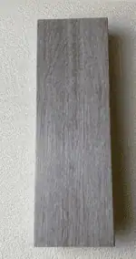 ⁦أعمدة بارتشن بديل خشب رمادي شاحب 10x5⁩ - الصورة ⁦2⁩