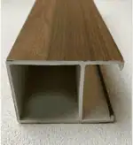 أعمدة بارتشن بديل خشب خشبي 10x5