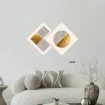 لوحة جدارية كانفس بتصميم لاشكال تجريدية