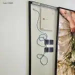 ⁦لوحة كانفس سحب لغطاء عداد  كهرباء بتصميم كلاسيك⁩ - الصورة ⁦2⁩